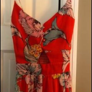 New never worn full length summer dress small